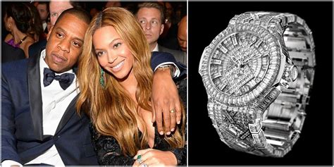 beyonce jay z 5 million dollar hublot|Jay-Z rose gold watch.